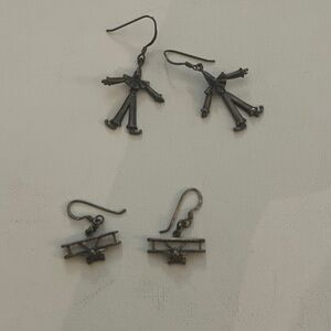 Antique Sterling Silver Earring Sets